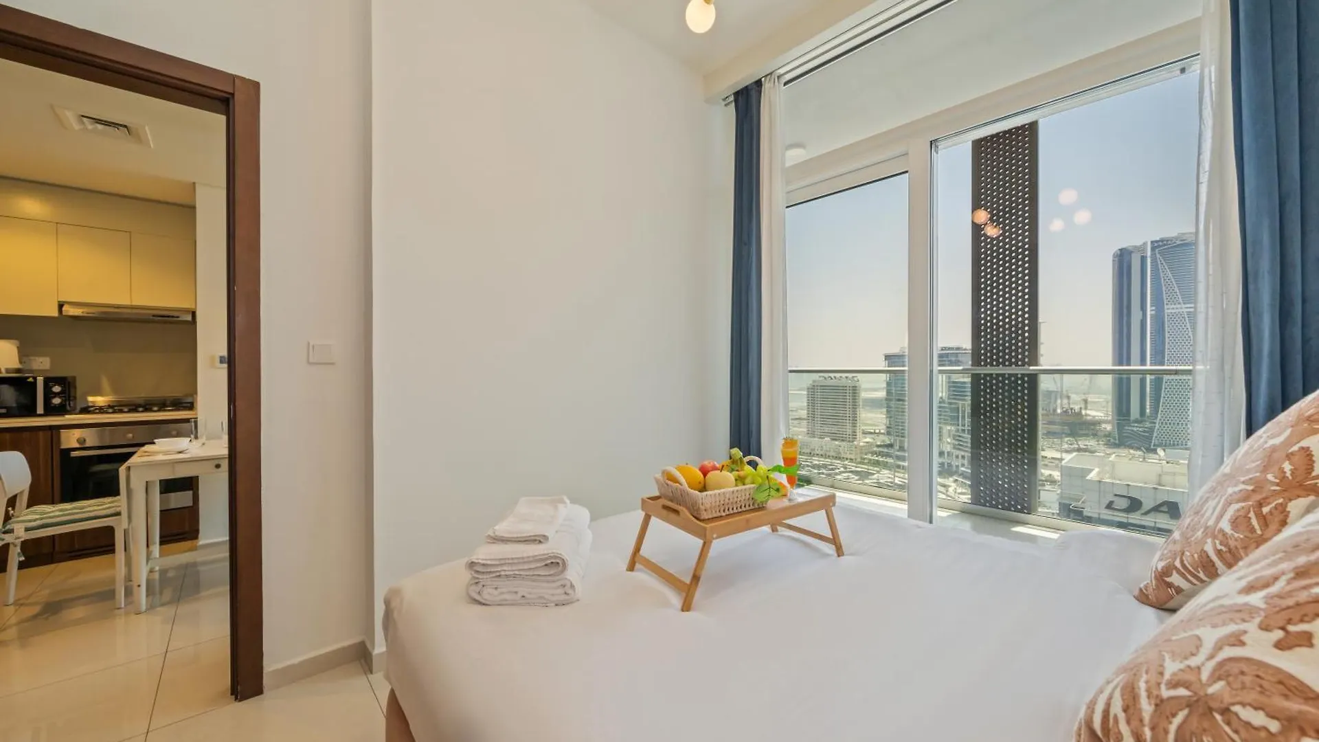 דירה Luxury New 1Br 6-Mins To Dubai Mall & Burj Khalifa איחוד האמירויות הערביות