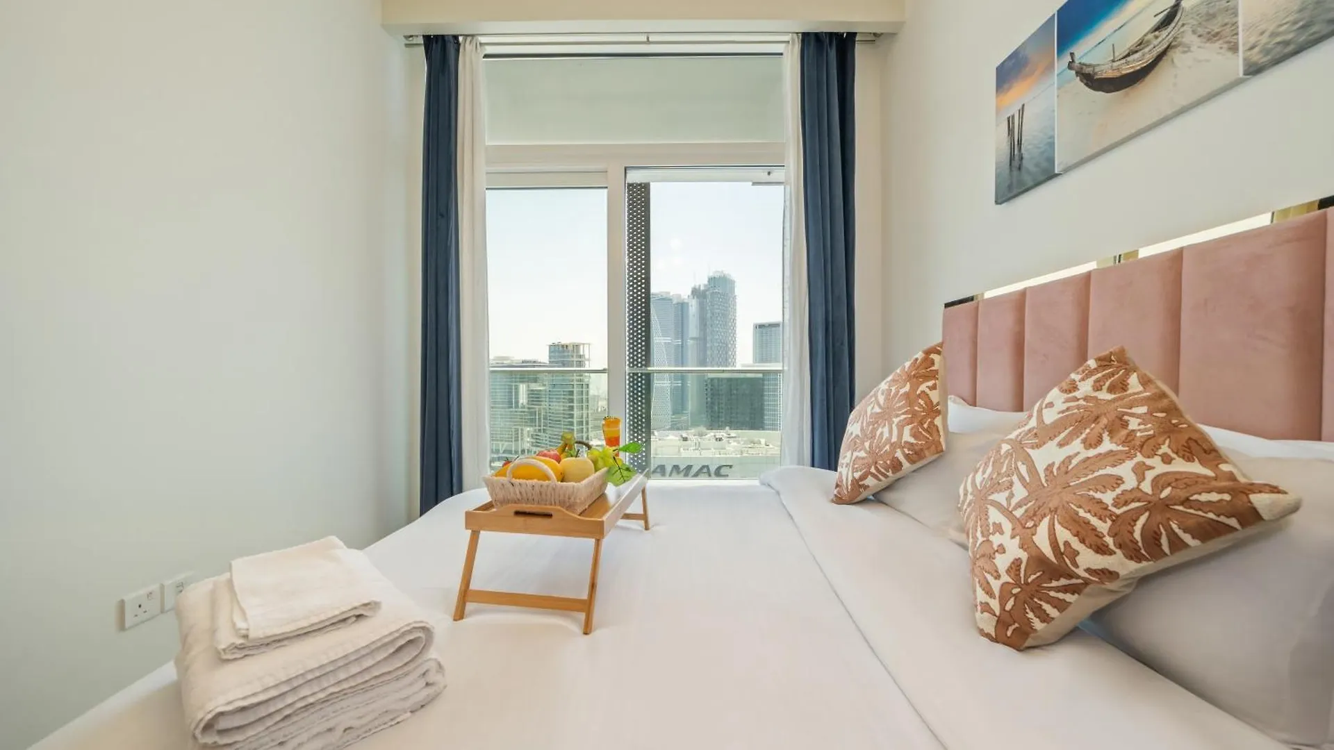 Luxury New 1Br 6-Mins To Dubai Mall & Burj Khalifa 0*,