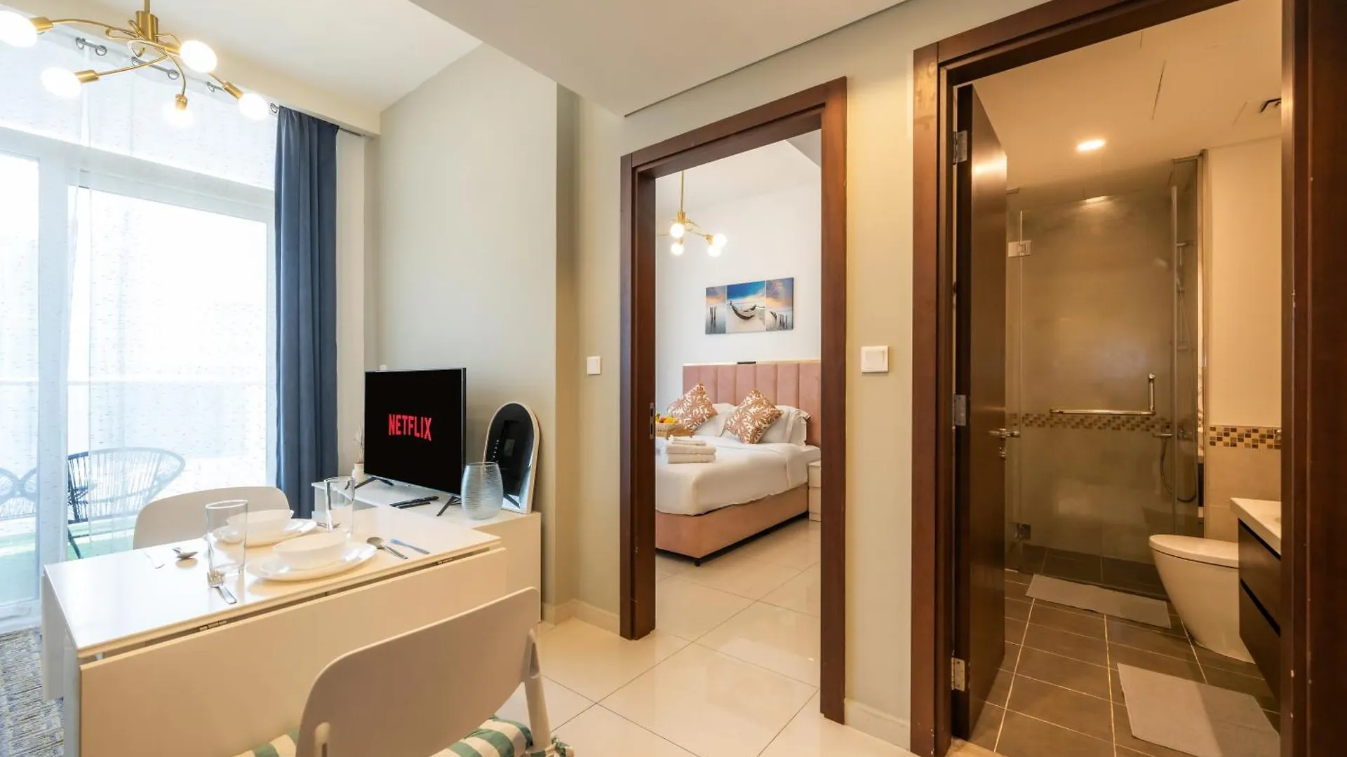 Apartment Luxury New 1Br 6-Mins To Dubai Mall & Burj Khalifa